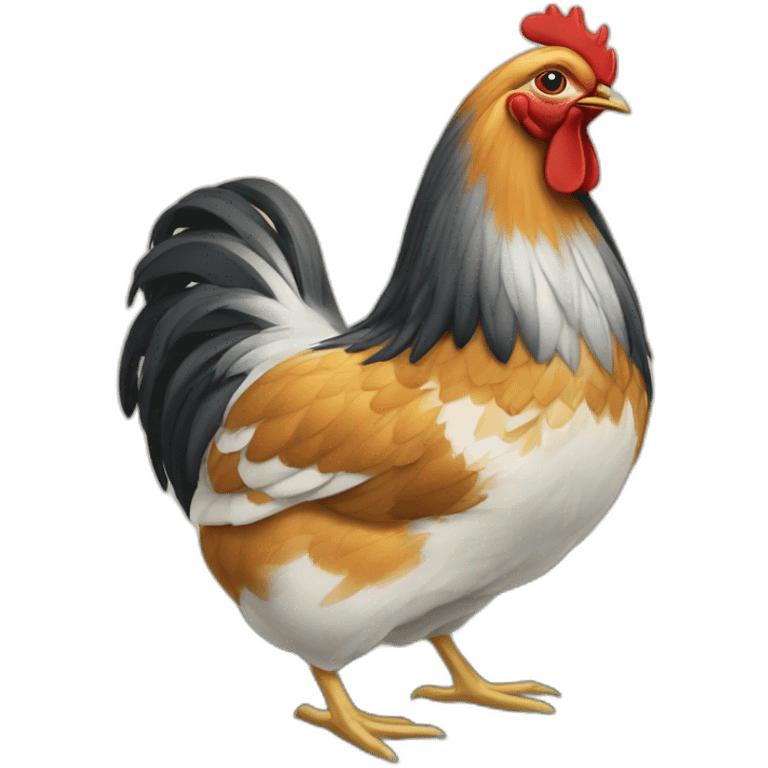 poule manoir emoji