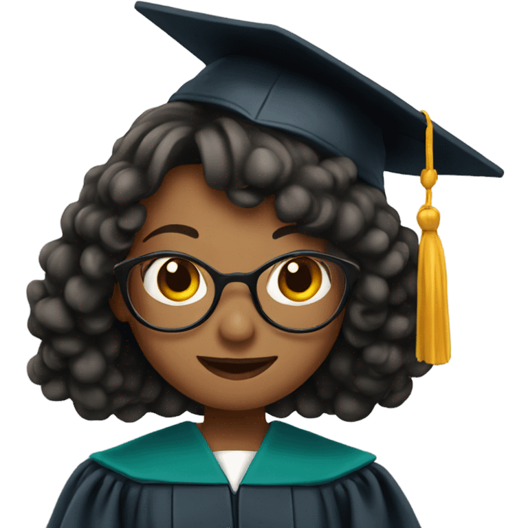 Girl in graduación emoji