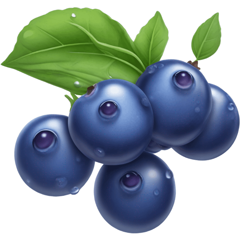 Blueberry  emoji