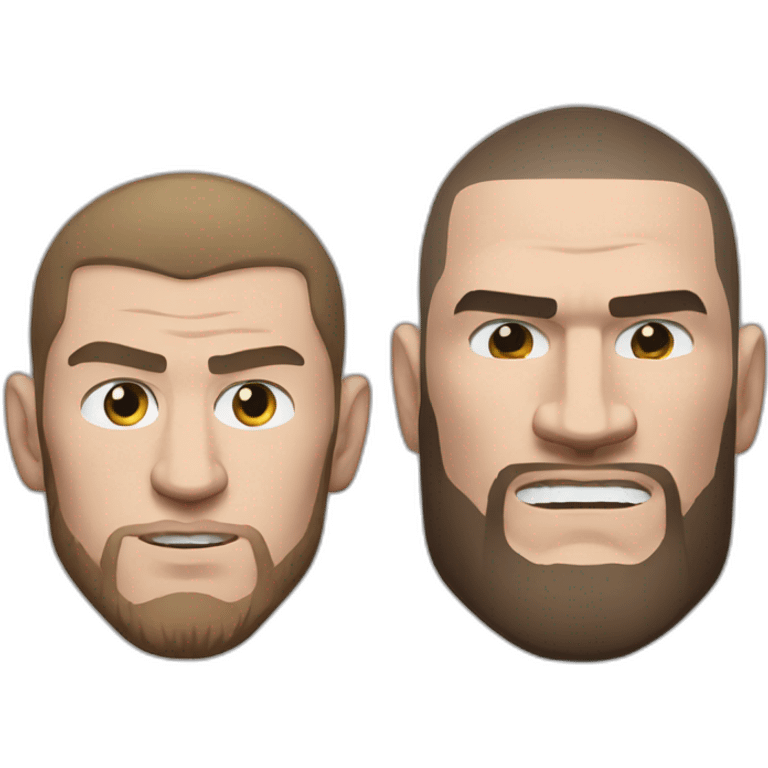 Khabib vs McGregor emoji