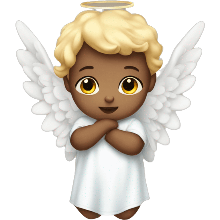 Baby angel emoji