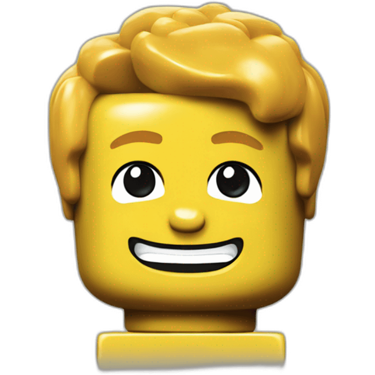 Lego brick emoji