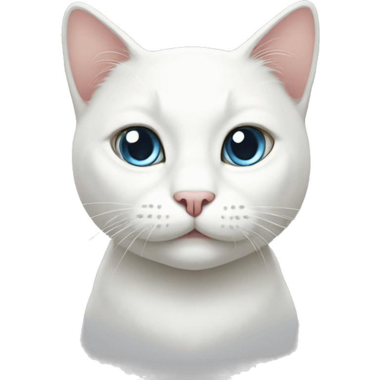 White cat  emoji