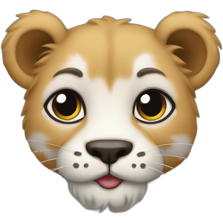 leoncito cartoon emoji