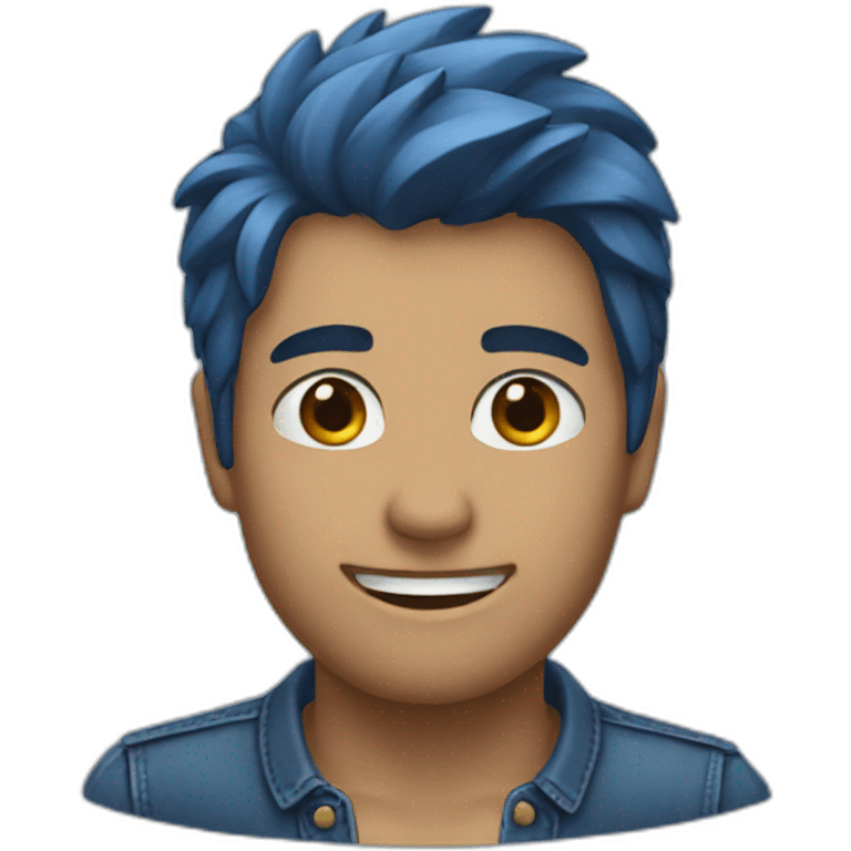 Jean bleu emoji