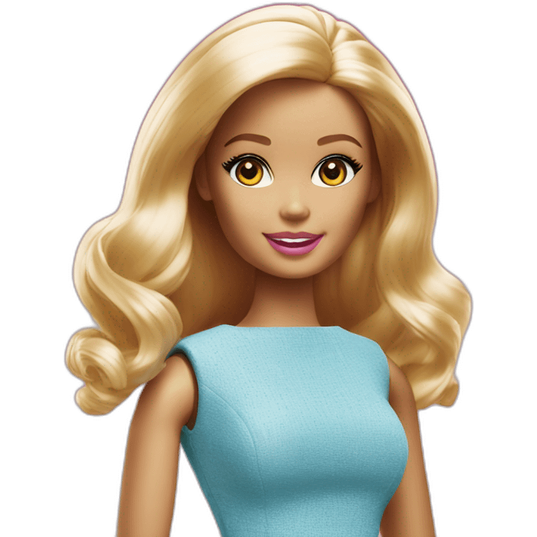 doll barbie plastic emoji