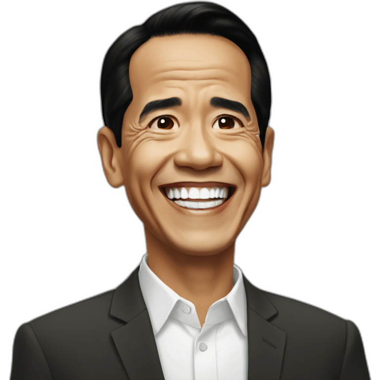 jokowi-laugh emoji