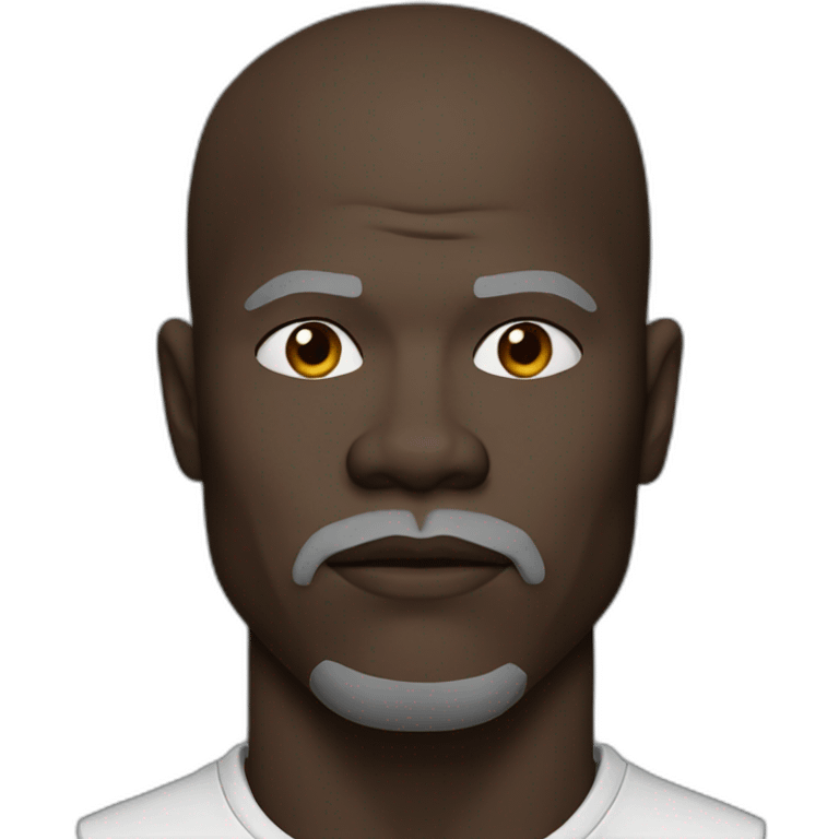 Djimon Hounsou serious emoji