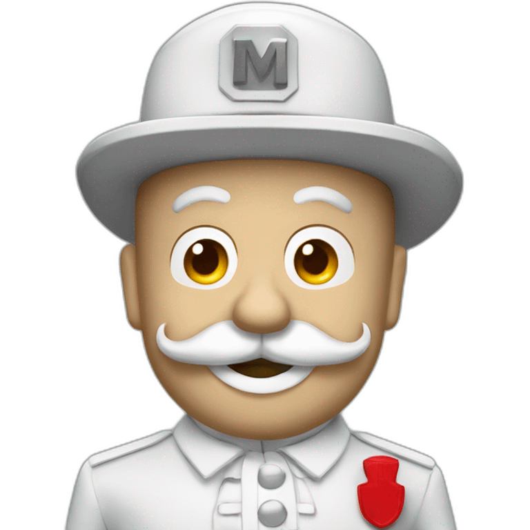 Mr monopoly the fireman emoji