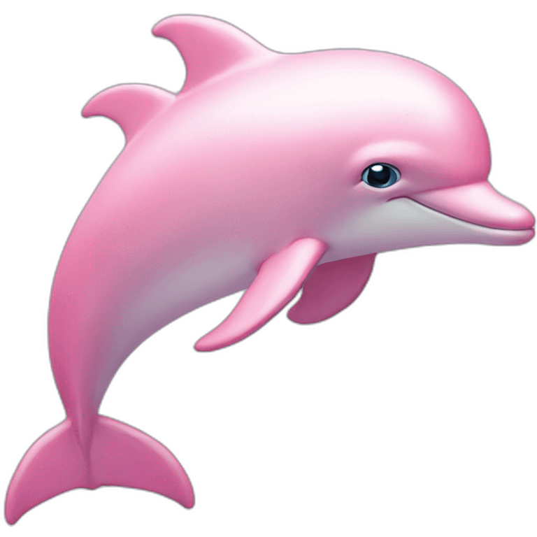 Pastel-pink-colors-dolphin emoji