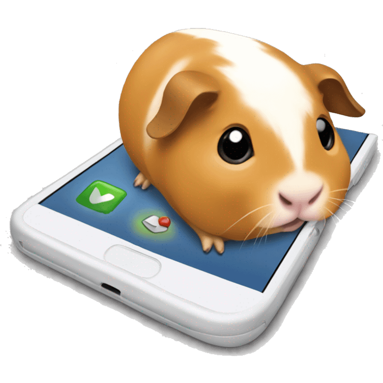 Guinea-Pig smartphone emoji