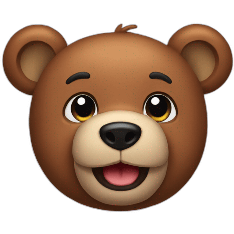 Hello Teddy baer emoji