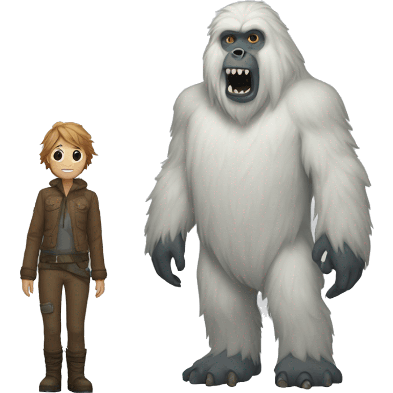 inoxtag et son yeti emoji