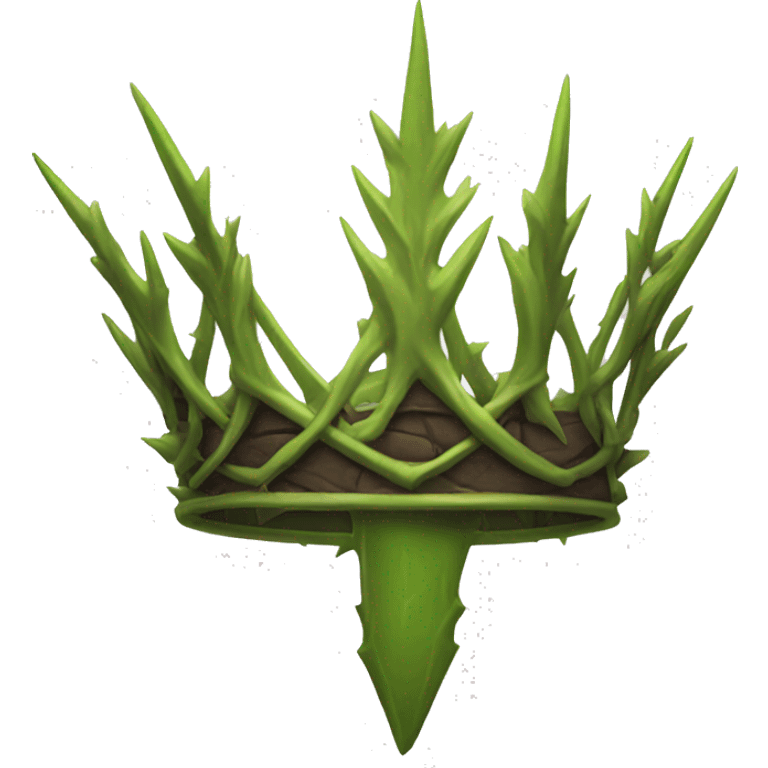 Thorn crown emoji