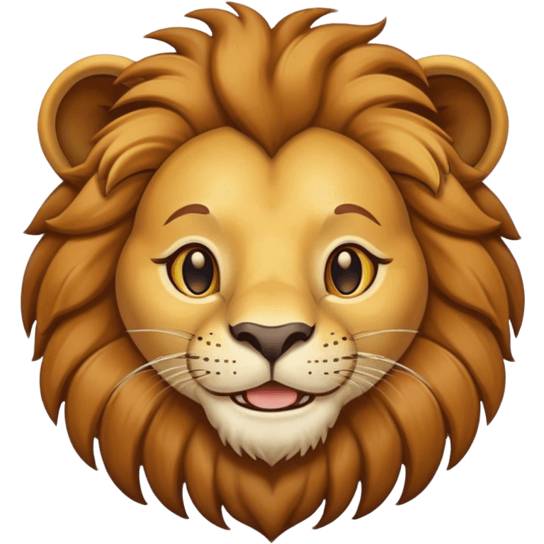 smile lion emoji