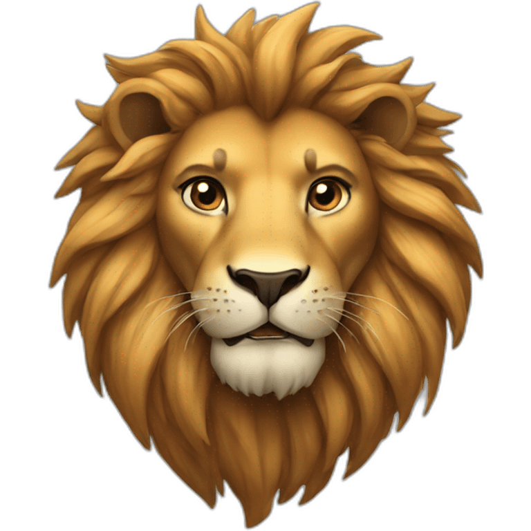 Lion with hornes emoji