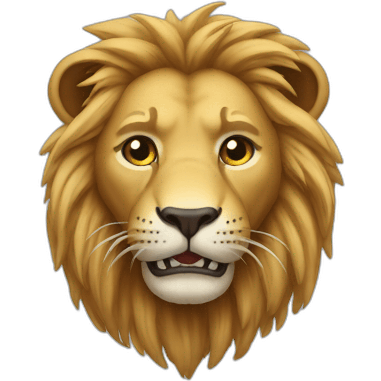 lions get sick and die emoji