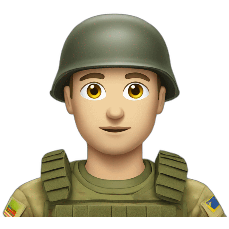 ukraine soldier emoji