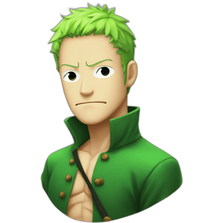 Zoro Green sleep emoji