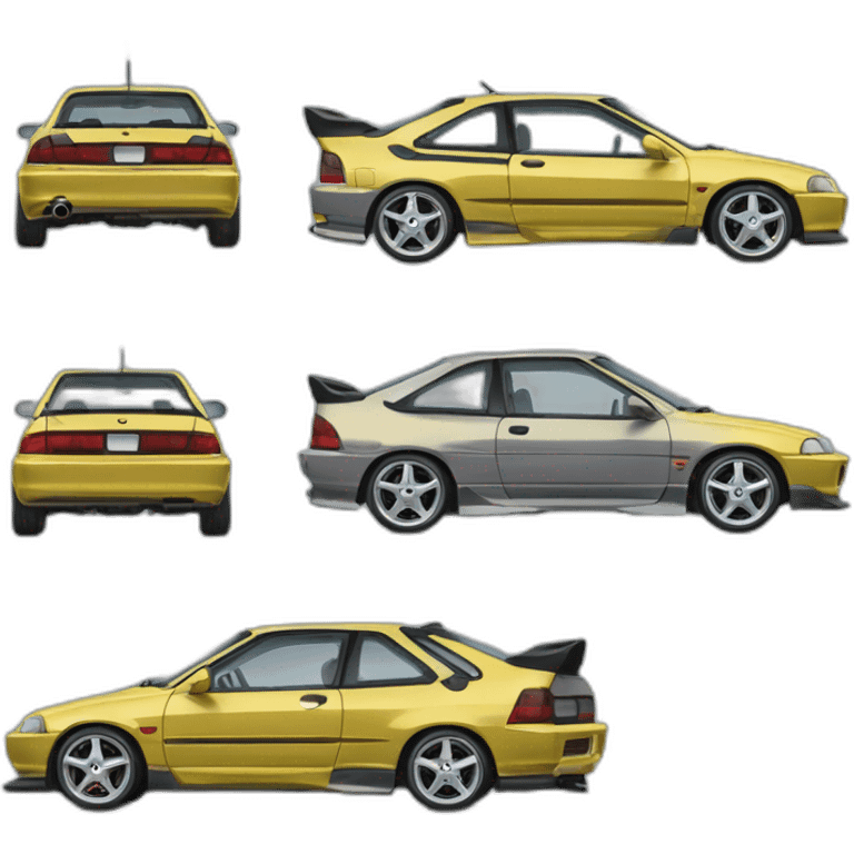 Honda Civic EK9 emoji