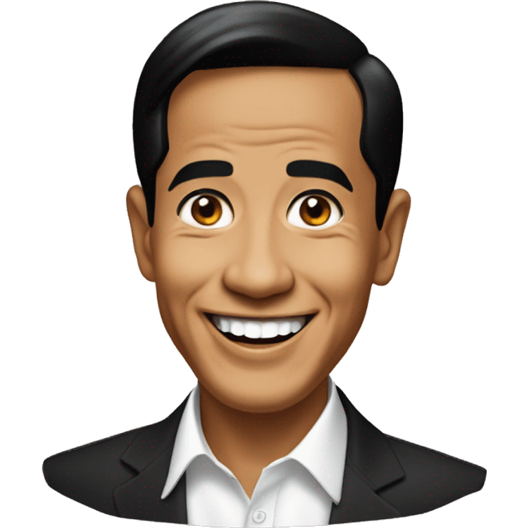 Smiling JOKOWI emoji