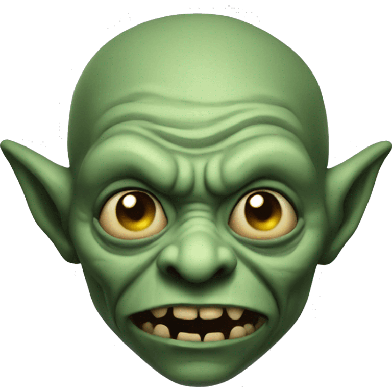 make a freaky goblin emoji