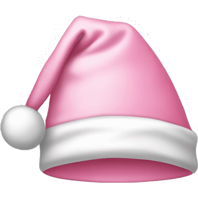 light pink santa hat emoji