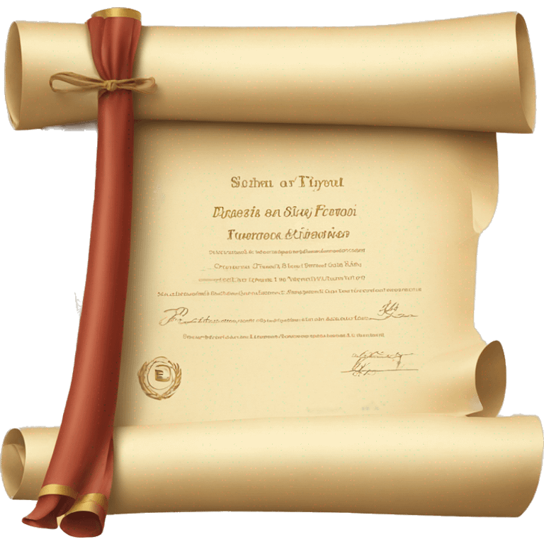 diploma scroll emoji