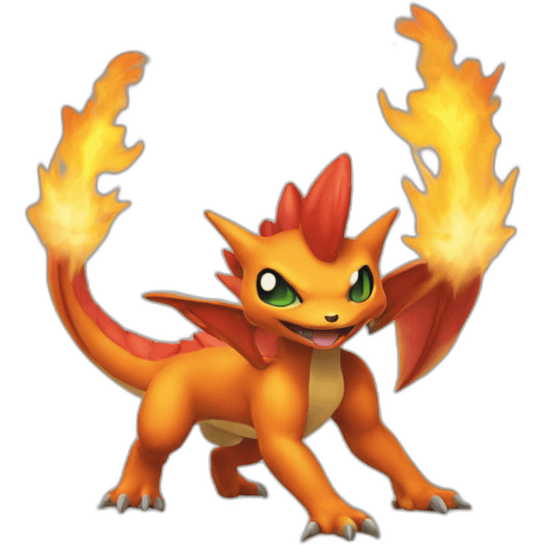 Pokémon Dracaufeu emoji