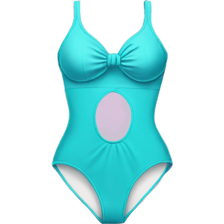 Bathing suit with pad emoji