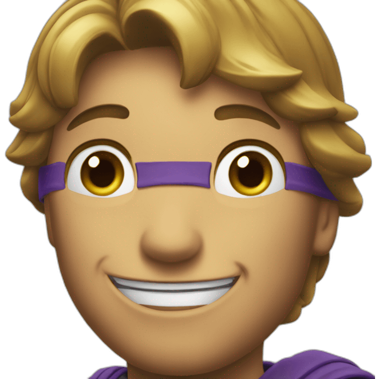 Rise! Donatello smiling emoji