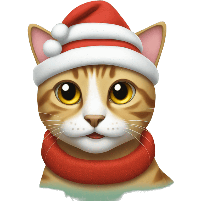 cat xmas emoji