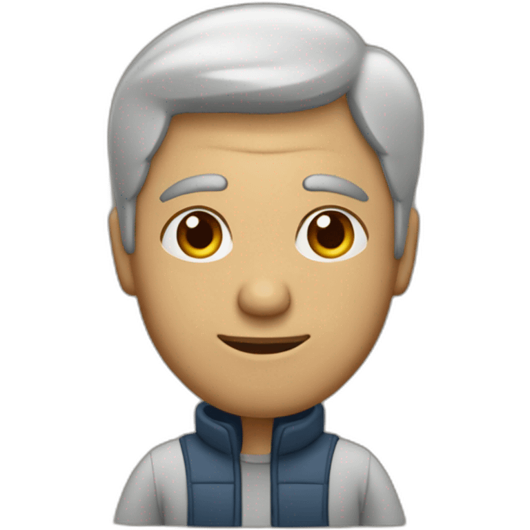 Hombre de 35 años en caminador emoji