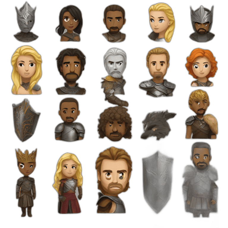 Game of throns emoji