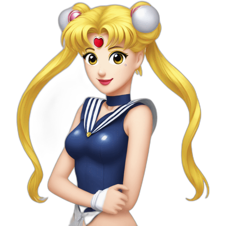 Sexy sailor moon emoji