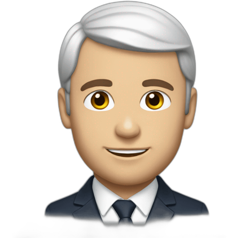 Macron gay emoji