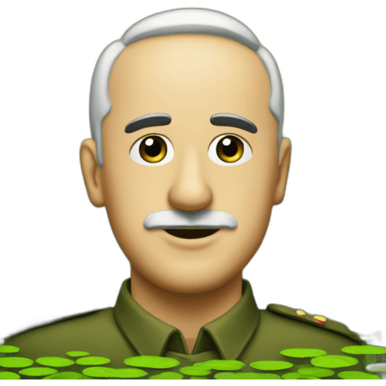 Lgtbi francisco franco in a unocorn in a swamp emoji