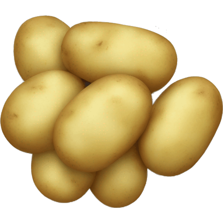 Plate of potatoes emoji