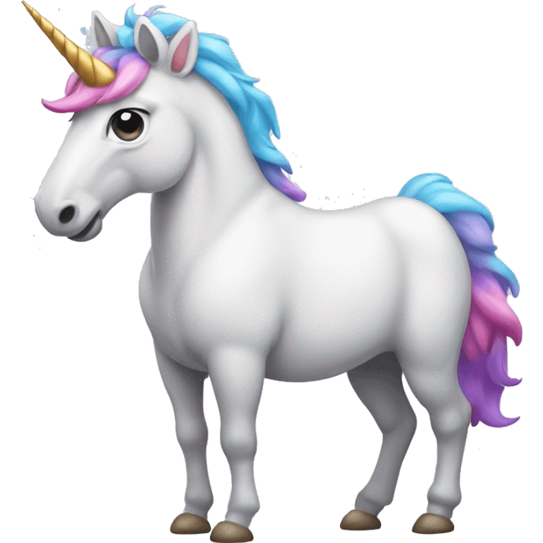 Pooping unicorn  emoji