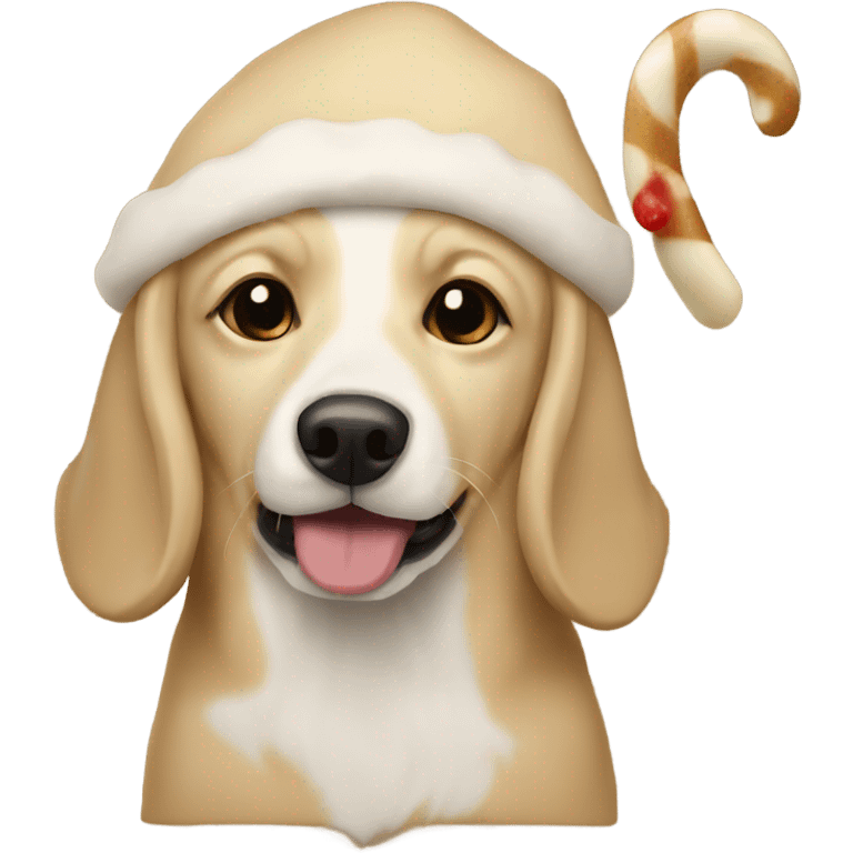 Eggnog dog emoji