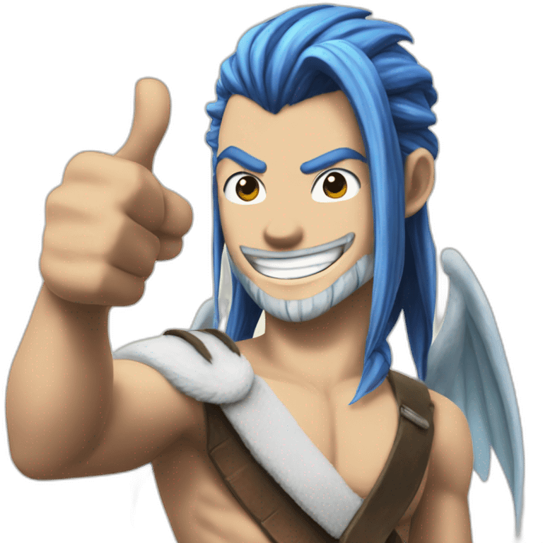 fairy tail thumbs up emoji