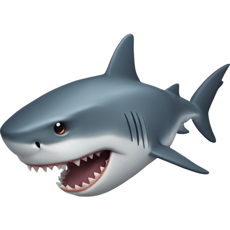 shark eating  emoji