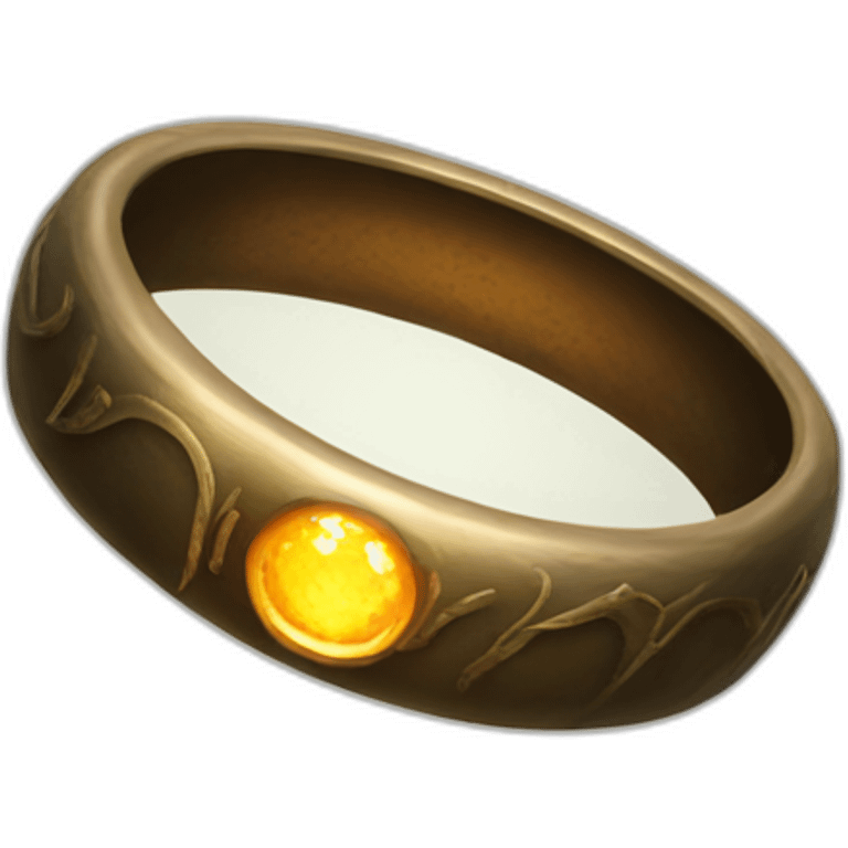 The ring of Lord of The rings emoji