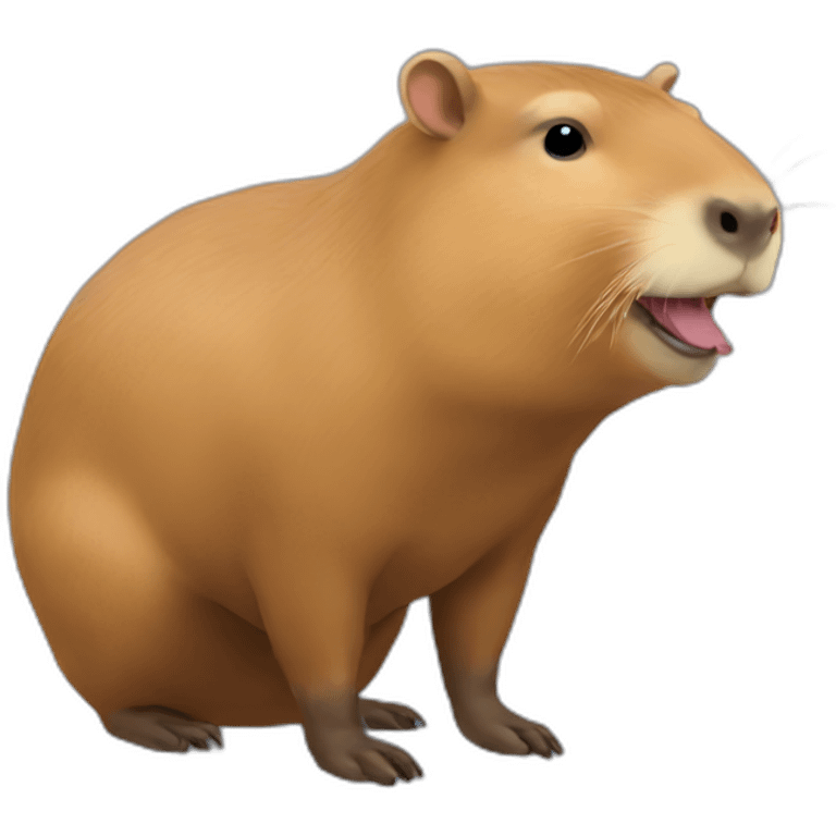 capybara-eat-McDonald emoji