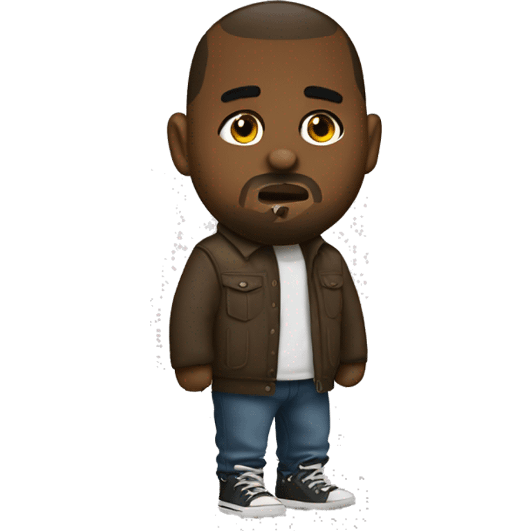 kanye west bear emoji