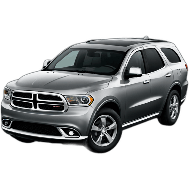 Gray Dodge Durango emoji