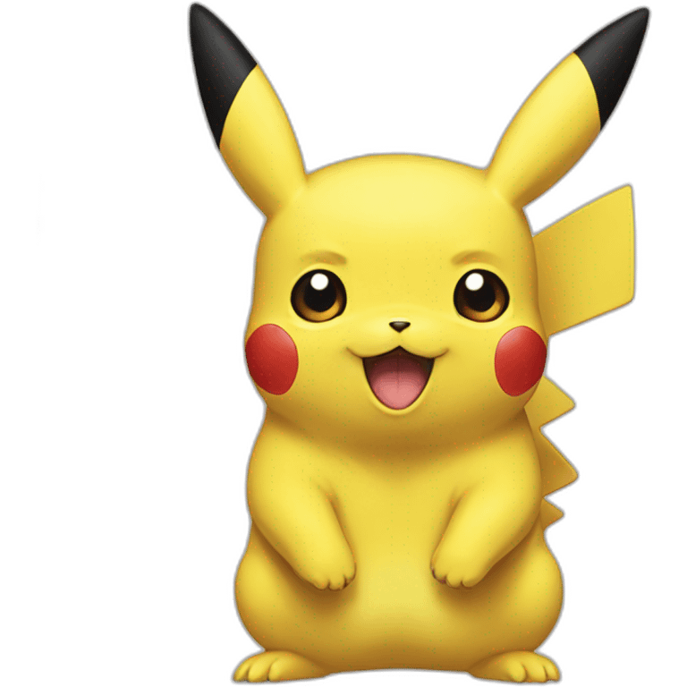  Tête Pikachu emoji