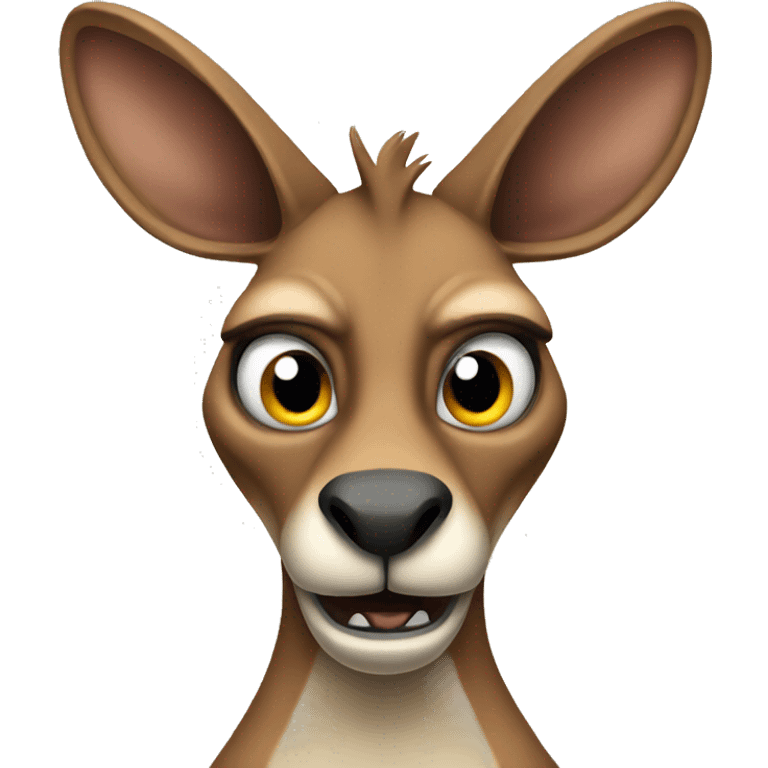 angry kangaroo emoji