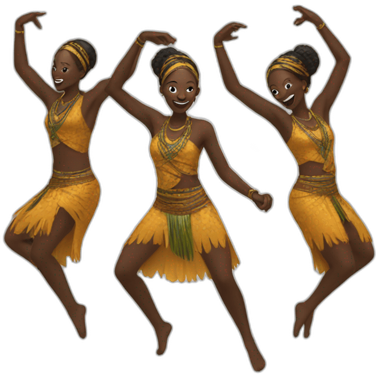 African dance emoji