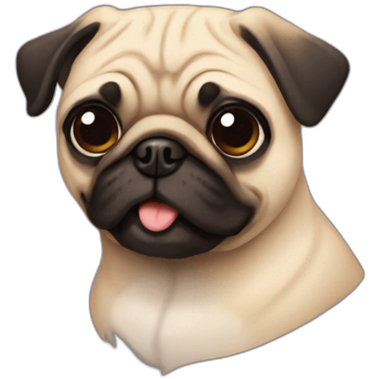 Pug emoji